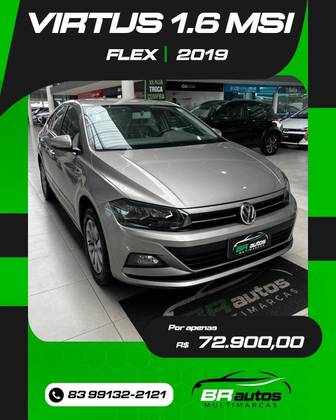 VOLKSWAGEN VIRTUS 1.6 MSI TOTAL FLEX AUTOMÁTICO